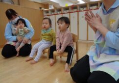 ☆4月乳児クラス誕生日会☆
