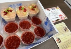 クラス懇談会後にスイーツのサプライズ☆彡