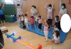 こぐま組　☆６月の体操教室☆