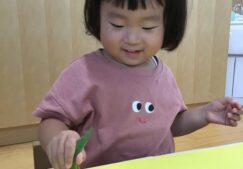 野菜スタンプをしました！