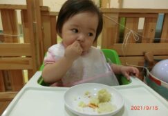 ひよこ組☆9月食育