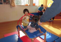 体操教室　～ぶらさがってみたよ～