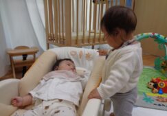 0歳児の一コマ♡