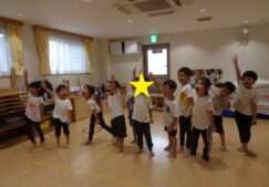 5歳児くじら組『体操教室』
