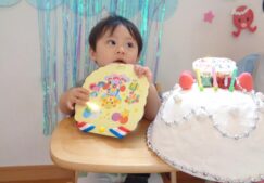 たんじょう日　うれしいな