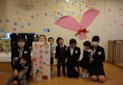 3月　卒園式　めろん組
