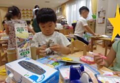 5歳児くじら組『自由製作』