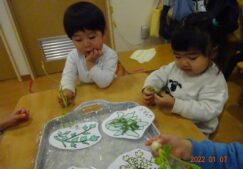 りすぐみ☆１月食育