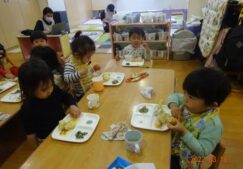 りすぐみ☆3月の食育・バイキング給食！