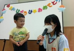 りす組　室内での様子