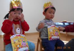 1月生まれ誕生会☆彡