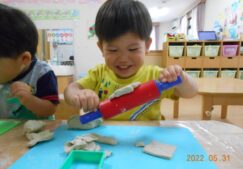 粘土遊び☆2歳児
