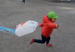 1月　お正月会の様子