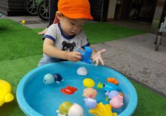 水あそびが始まりました！