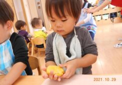 0.1歳児さんのかわいい変装(^_-)-☆