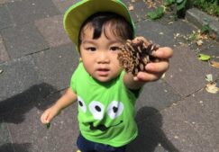 ２歳児　★幼虫さんのお土産★