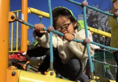 ３歳児うさぎ組『瑞光橋降園』