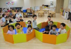 ７月１日　プール開き集会