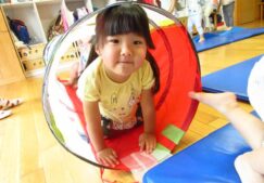 2歳児　サーキット遊び