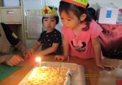 うさぎ組☆７月誕生会