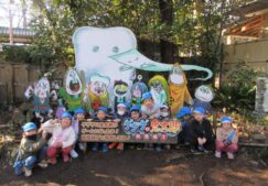 5歳児　深大寺へお散歩