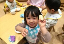 12月食育☆彡「クリスマスケーキ作り」