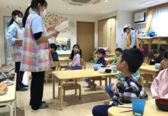 ４歳児きりん組『おせち』