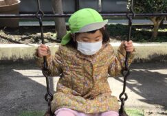 ３歳児うさぎ組『仲通り公園にお散歩』