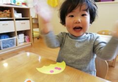 １歳児　＊製作　傘＊