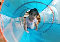 １歳児　＊初めてのサーキット遊び＊