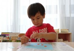 ２歳児　＊７月の製作　かき氷＊