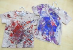 幼児クラス 　Tシャツ作り
