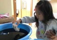 ３歳児　★藍染★