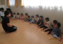 ２歳児ぱんだ組『体操教室』