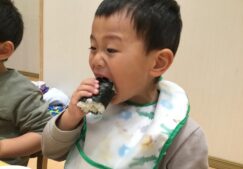 2月食育☆彡「恵方巻作り」
