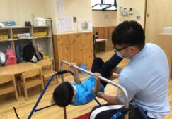 ５歳　★逆上がりに挑戦★