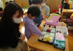 保育参観　ひかり組はな組そら組