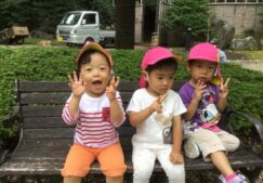 ２歳児　★鯉の餌★
