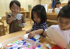 1歳児　★ペタペタくっつくよ★