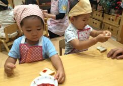 7月　食育（ひつじ組、きりん組）
