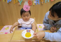 ８月生まれのお誕生日会②
