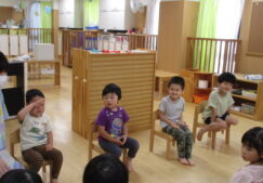 ７月誕生会　幼児クラス