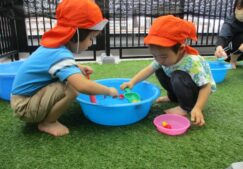 うさぎ組　水遊び