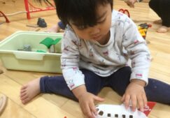2歳児　★思いっきり電車★