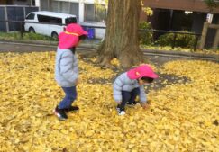 2歳児　★イチョウのプール★