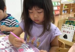 ３歳児うさぎ組　「ワークブック」