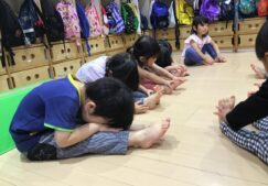 ３歳児うさぎ組『体操教室』