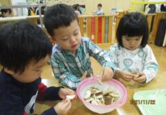 うさぎぐみ☆11月食育