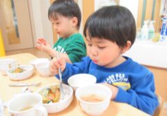 ニンジン食べれました！！