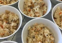 【給食】筍ごはん